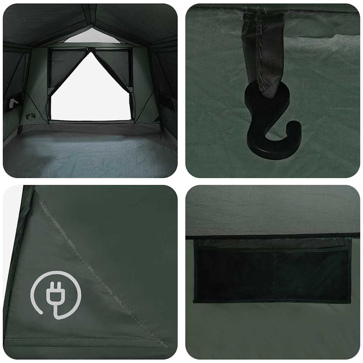 Tunneltelt Polyester og Stål - Billede 10