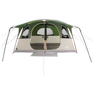 Tunelový stan Zelená 427 x 305 x 205 cm Polyester a ocel - obrázek 4