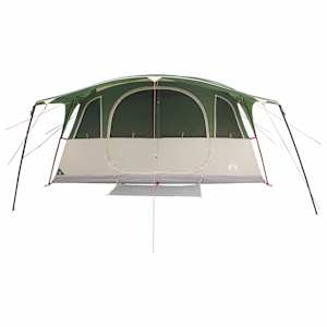 Tunelový stan Zelená 427 x 305 x 205 cm Polyester a ocel - obrázek 5
