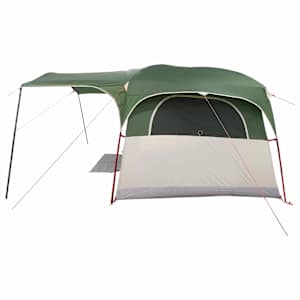 Tunelový stan Zelená 427 x 305 x 205 cm Polyester a ocel - obrázek 6