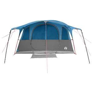 Tunelový stan Modrá 427 x 305 x 205 cm Polyester a ocel - obrázek 5