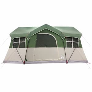Rodinný stan Zelená 487 x 340 x 216 cm Polyester a ocel - obrázek 5