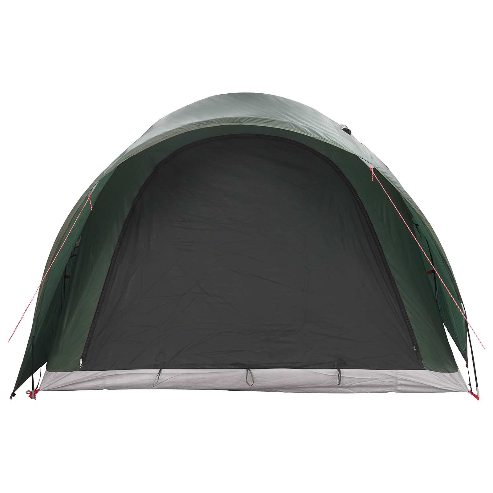 vidaXL Tunnelzelt Olivegrün 370 x 275 x 210 cm Polyester und Stahl – Bild 8