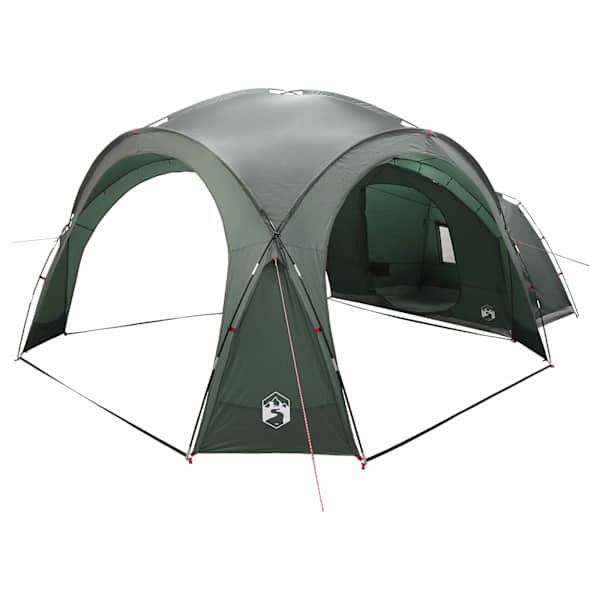 vidaXL K&uuml;lgtelgis Armee rohelis 410 x 410 x 250 cm Pol&uuml;ester ja teras