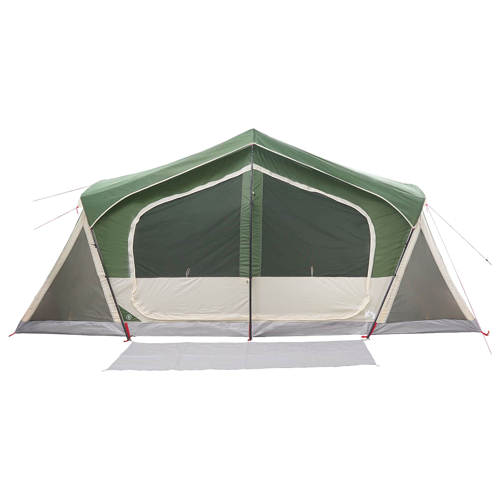 Mökki teltta Vihreä 480 x 273 x 205 cm Polyesteri ja teräs - Image 5