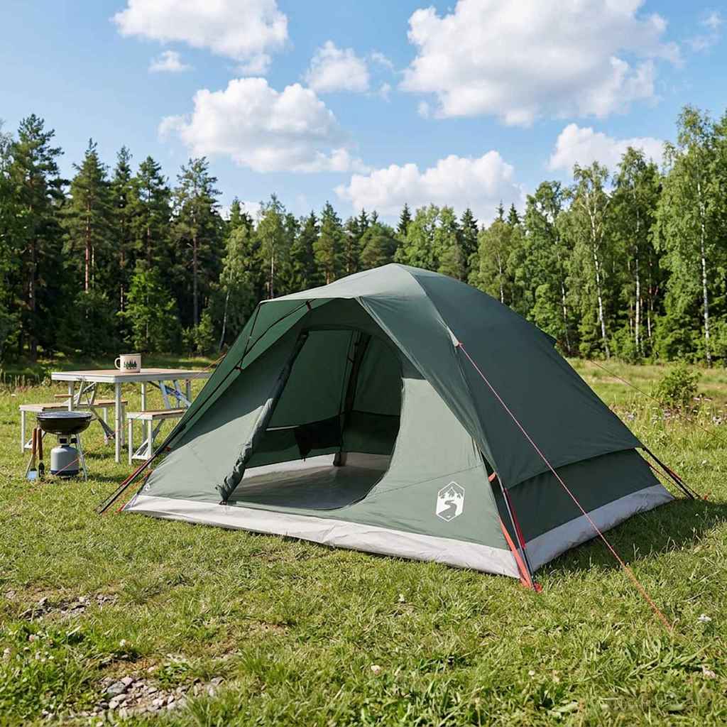Hetkiteltan Armivihreä 305 x 215 x 140 cm Polyesteri ja teräs