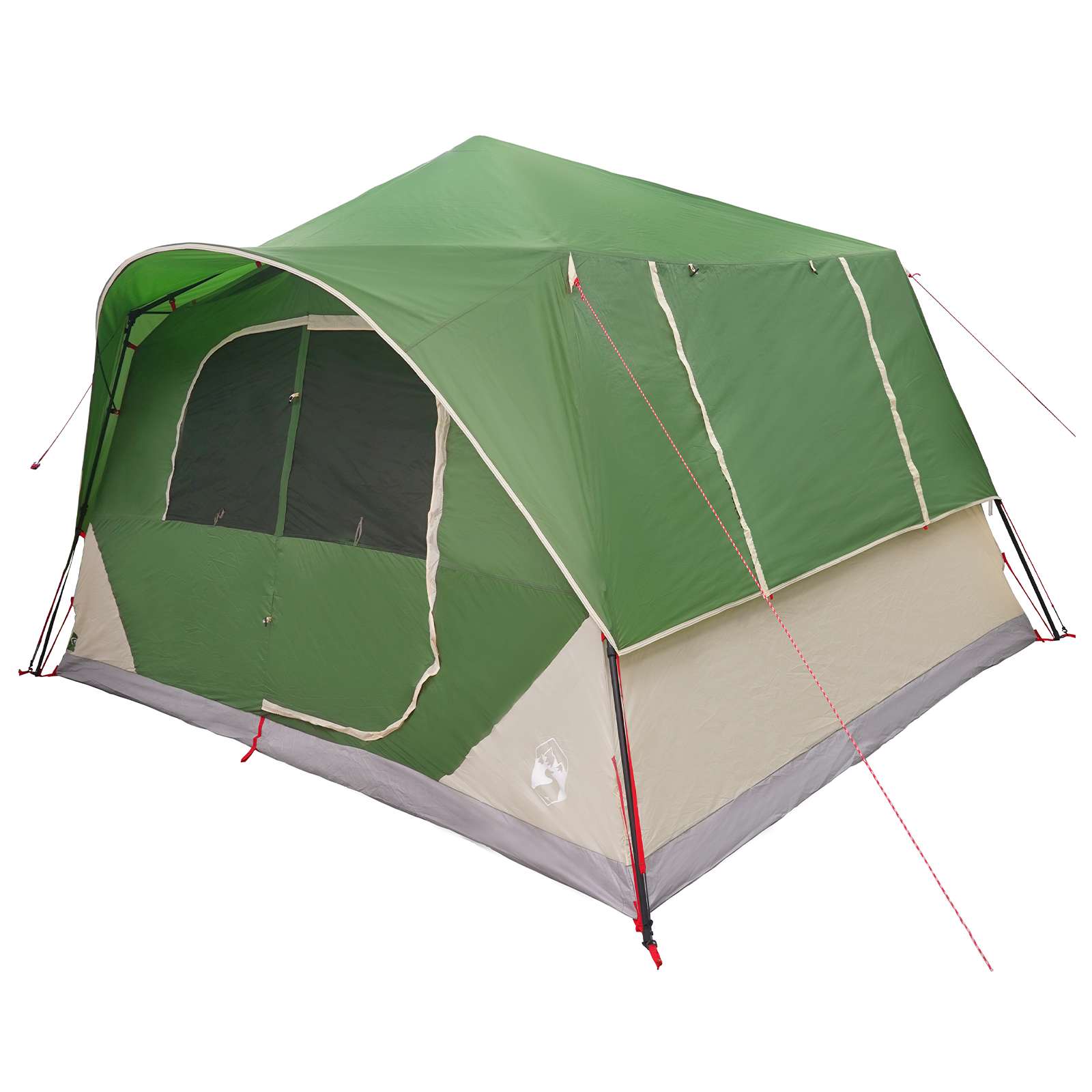 vidaXL Takojšnji šotor Zelena 365 x 380 x 200 cm Poliester in jeklo - slika 3