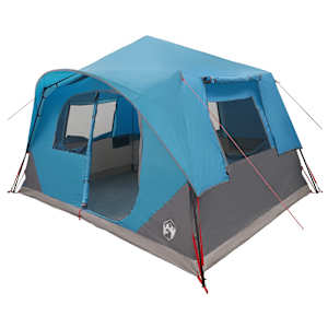 vidaXL Kohene Telk Sinine 365 x 380 x 200 cm Pol&uuml;ester ja teras