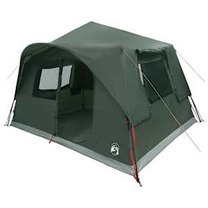 vidaXL Kohene Telk Armee rohelis 365 x 380 x 200 cm Pol&uuml;ester ja teras