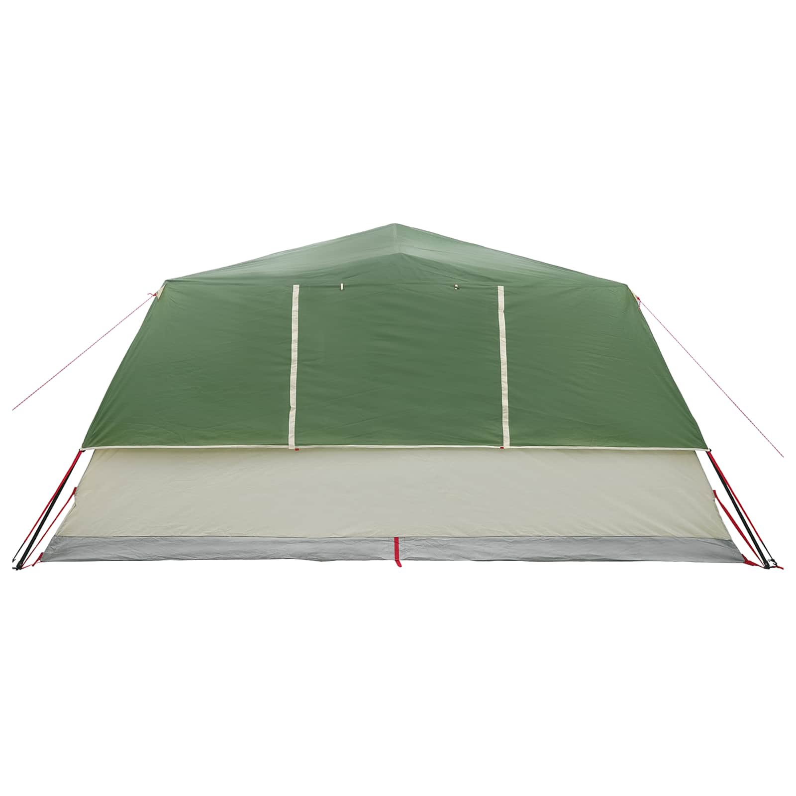 vidaXL Takojšnji šotor Zelena 365 x 280 x 200 cm Poliester in jeklo - slika 6