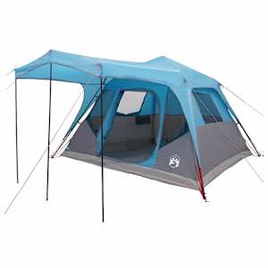 vidaXL Peretelk katusega Sinine 305 x 275 x 190 cm Pol&uuml;ester ja teras