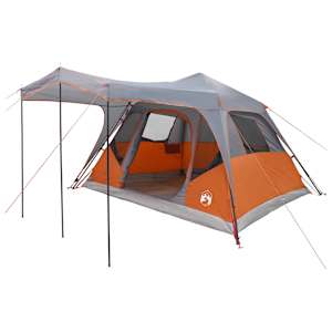 vidaXL Peretelk Hall ja oranž 305 x 275 x 190 cm Pol&uuml;ester ja teras