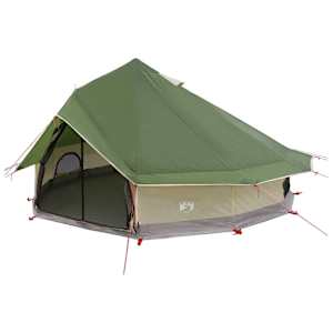 Tipi stan Zelená 700 x 700 x 395 cm Polyester a ocel - obrázek 2