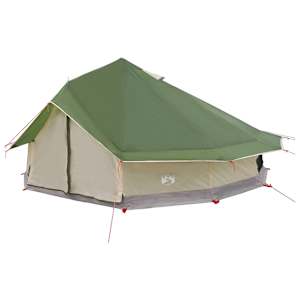 Tipi stan Zelená 800 x 800 x 430 cm Polyester a ocel - obrázek 3