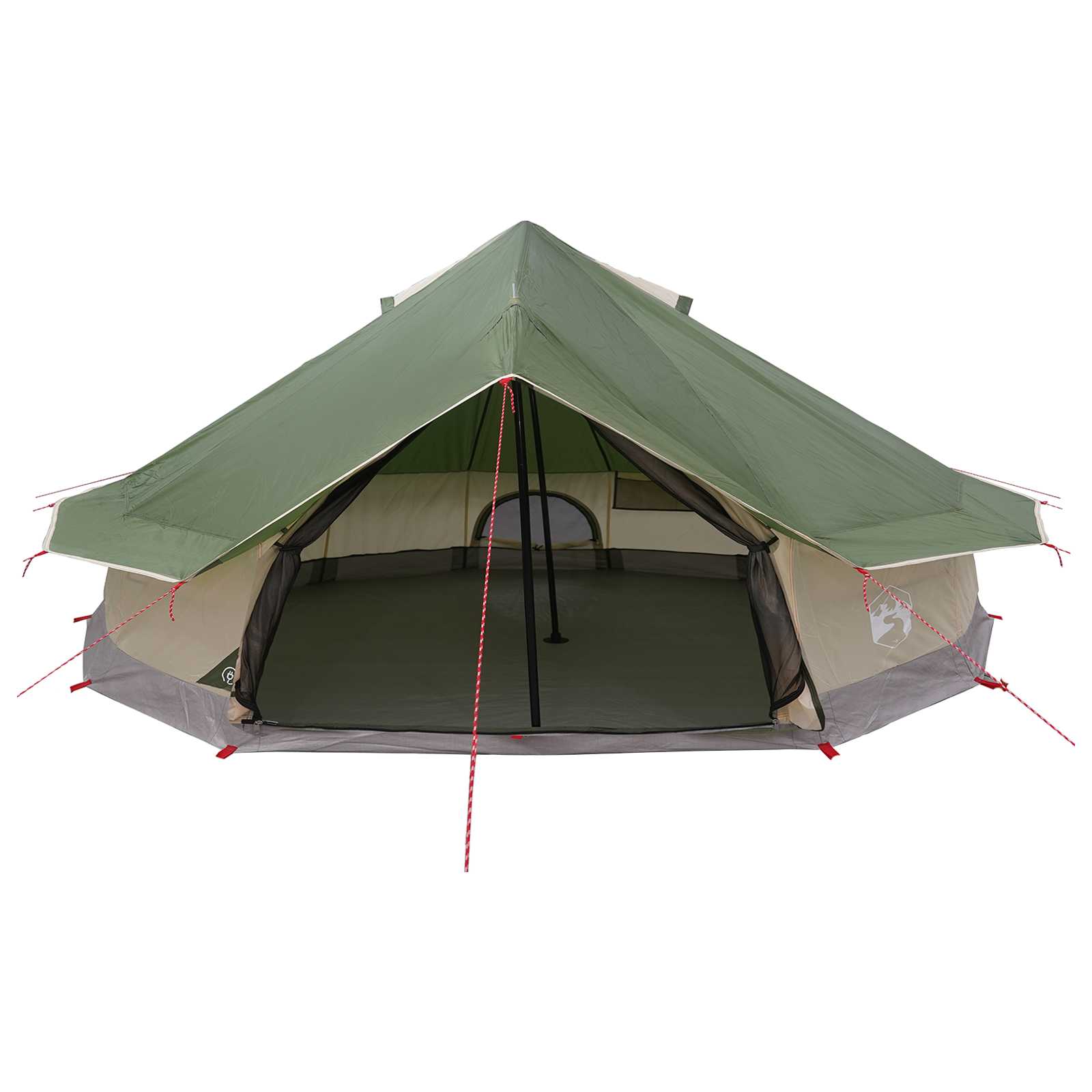 Tipi stan Zelená 800 x 800 x 430 cm Polyester a ocel - obrázek 4