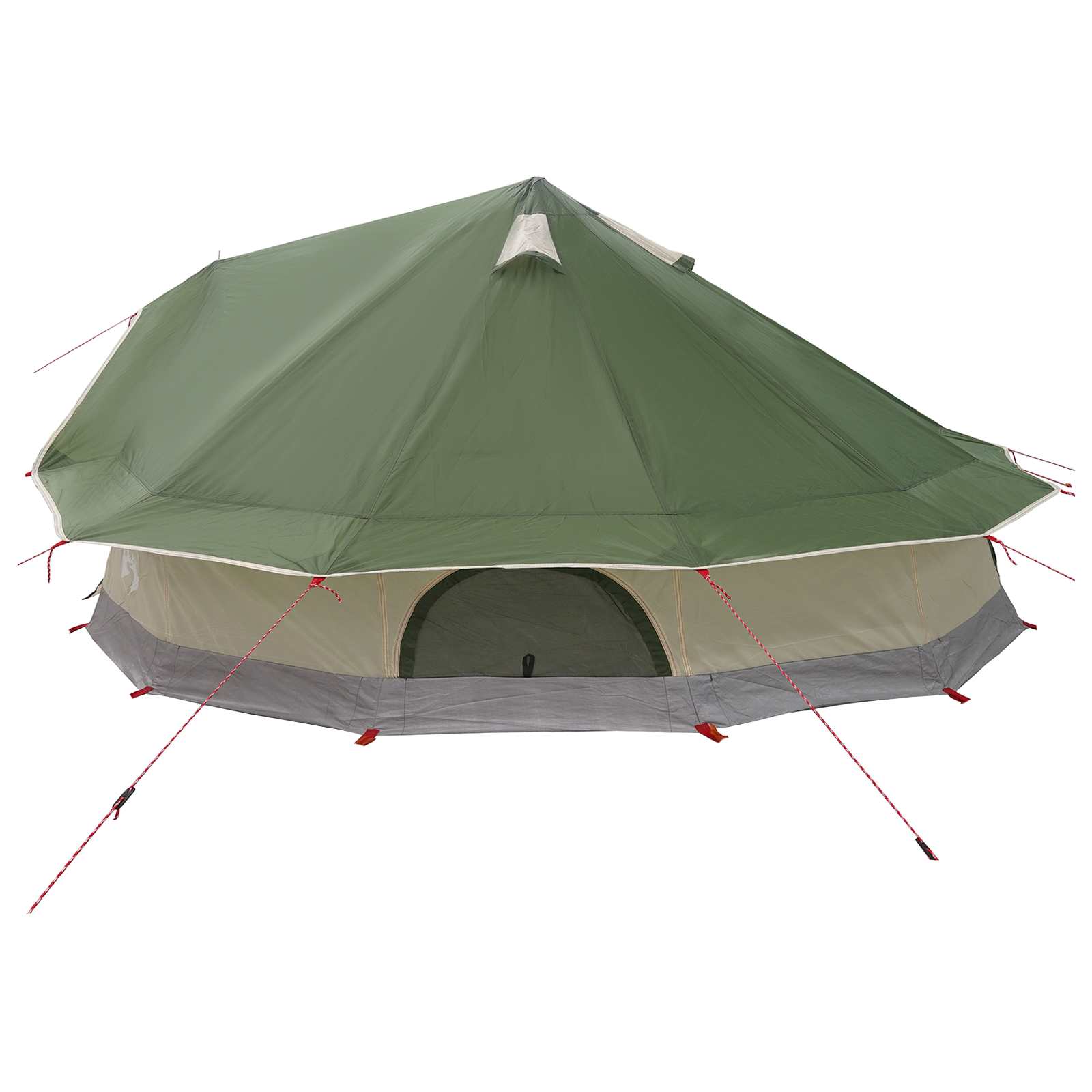 Tipi stan Zelená 800 x 800 x 430 cm Polyester a ocel - obrázek 5