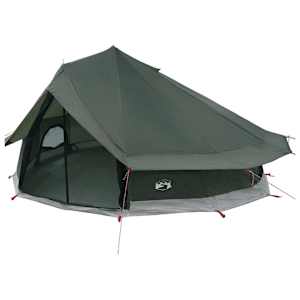 Tipi stan Armádně zelená 800 x 800 x 430 cm Polyester a ocel - obrázek 2