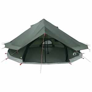 Tipi stan Armádně zelená 800 x 800 x 430 cm Polyester a ocel - obrázek 4