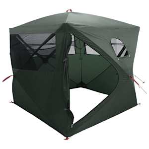 vidaXL Jaht Telk Armee rohelis 143 x 143 x 165 cm Pol&uuml;ester ja teras