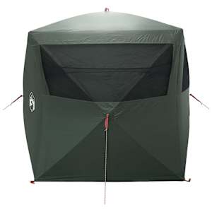 Lovecký stan Armádně zelená 143 x 143 x 165 cm Polyester a ocel - obrázek 5