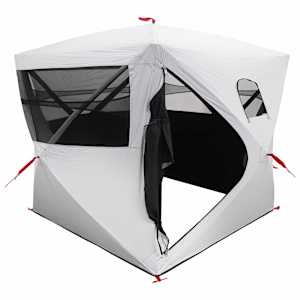 Lovecký stan Bílý blackout 143 x 143 x 165 cm Polyester a ocel - obrázek 2