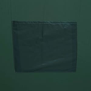 Lovecký stan Armádně zelená 145 x 145 x 150 cm Polyester a ocel - obrázek 9