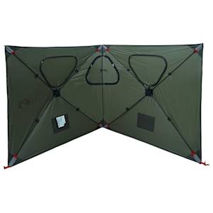 Lovecký stan Armádně zelená 145 x 145 x 150 cm Polyester a ocel - obrázek 6