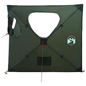 Lovecký stan Armádně zelená 145 x 145 x 150 cm Polyester a ocel - obrázek 3
