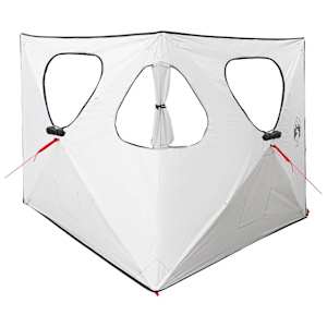 Lovecký stan Bílý blackout 145 x 145 x 150 cm Polyester a ocel - obrázek 2