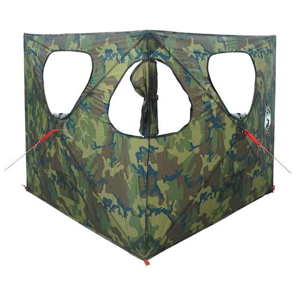 vidaXL Jaht Telk 145 x 145 x 150 cm Kamuflaaž Pol&uuml;ester ja teras