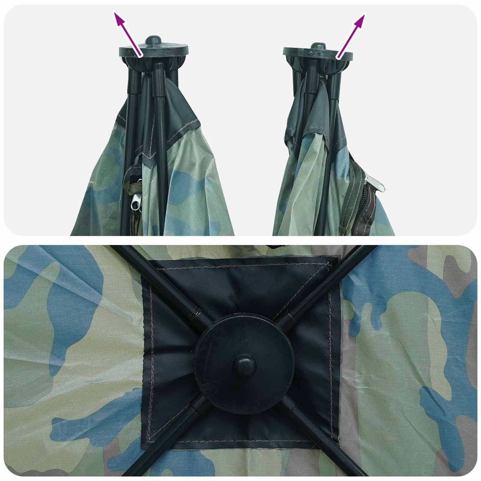 Jaktält Kamouflage Polyester och