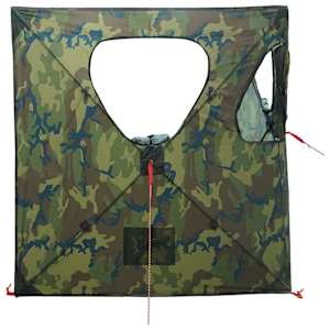 Lovecký stan Maskáčová 145 x 145 x 150 cm Polyester a ocel - obrázek 6