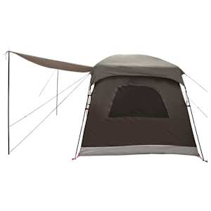 Rodinný stan se střechou Hnědošedý 320 x 210 x 180 cm Polyester - obrázek 6
