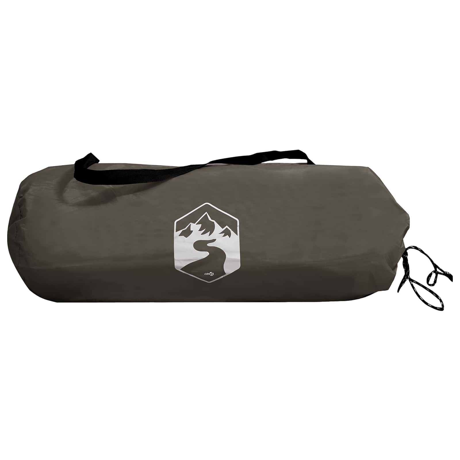 vidaXL Camping-Tarp mit Netzwänden Braun Grau 270 x 210 x 210 cm – Bild 7