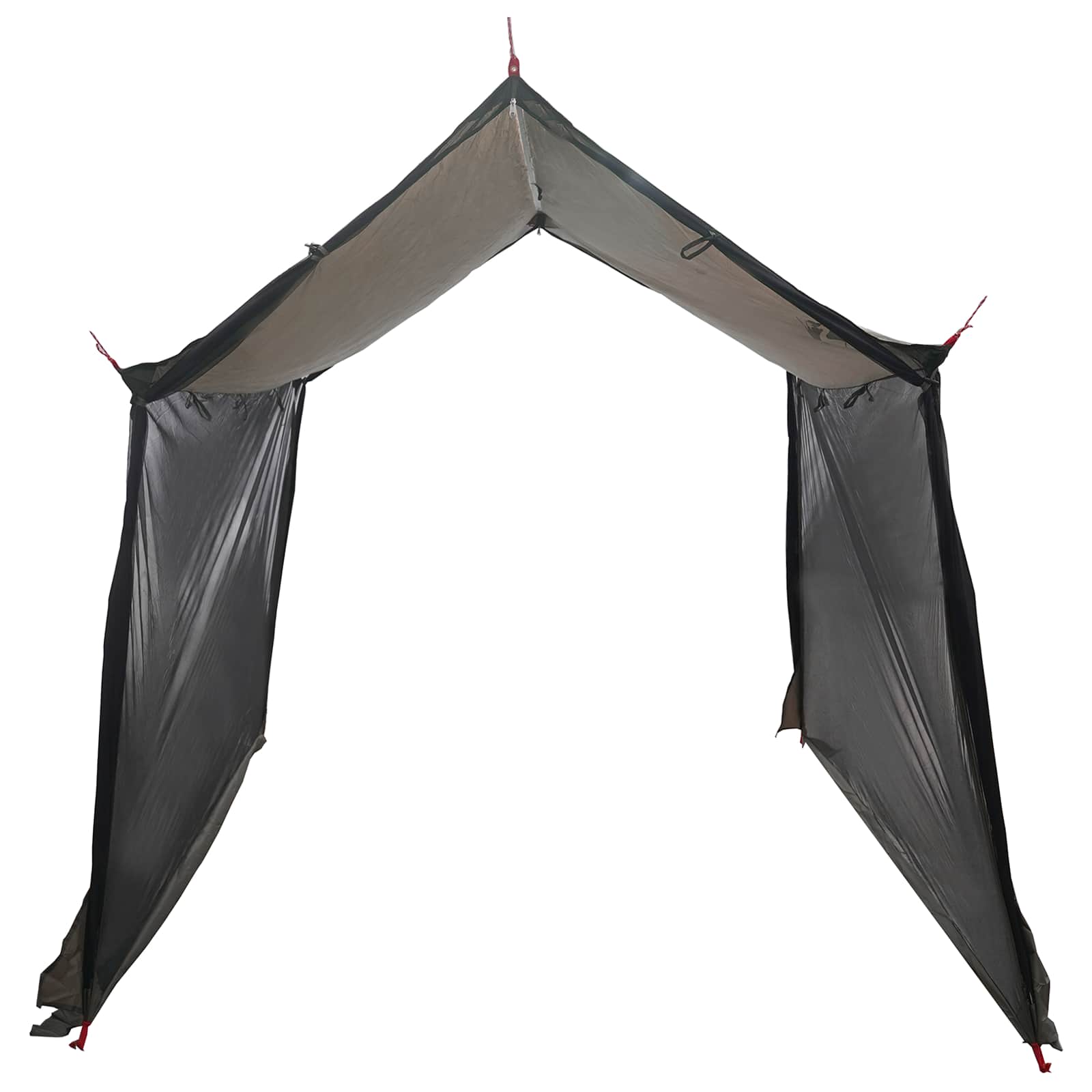 vidaXL Camping-Tarp mit Netzwänden Braun Grau 270 x 210 x 210 cm – Bild 5
