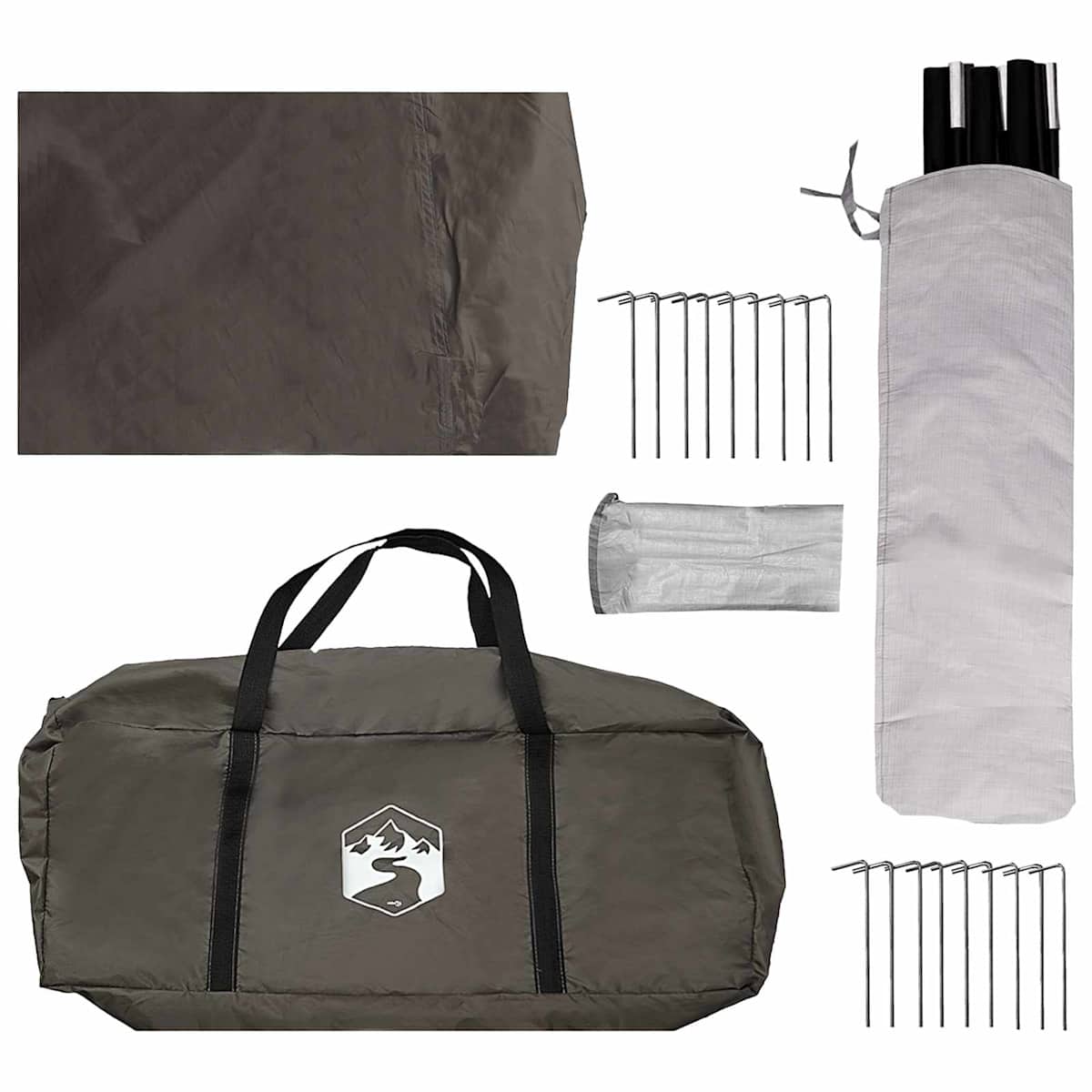 Familietelt Polyester og Stål - Billede 9