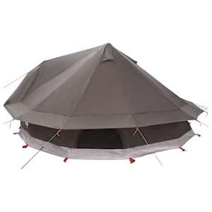 Tipi stan Hnědošedý 800 x 800 x 430 cm Polyester a ocel - obrázek 5