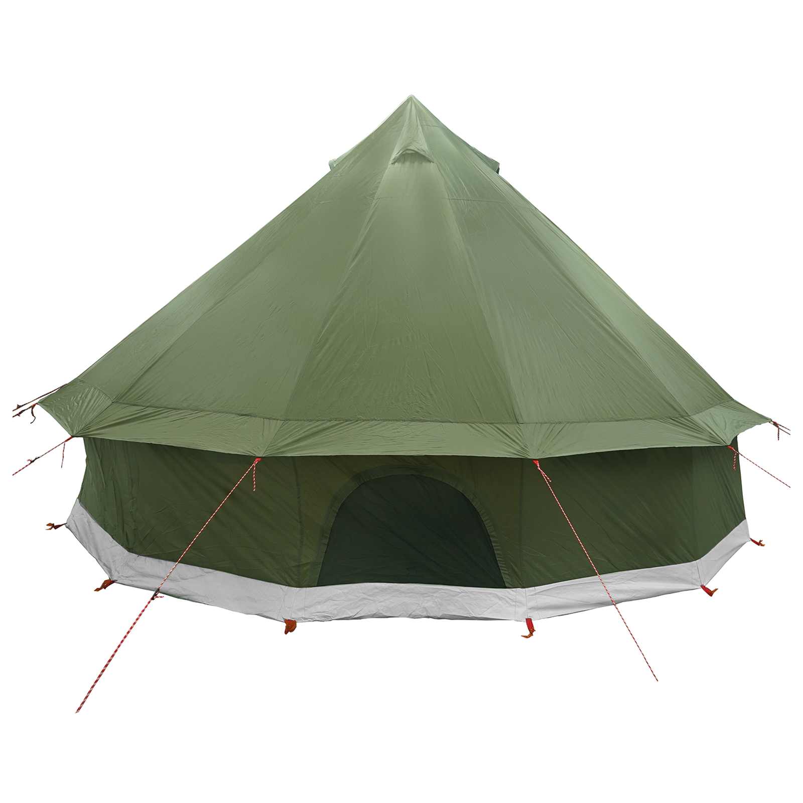 Tipi-teltta katolla Oliivinvihreä 300 x 300 x 200 cm - Image 7