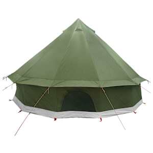 Tipi stan Olivově zelená 300 x 300 x 200 cm Polyester a ocel - obrázek 7