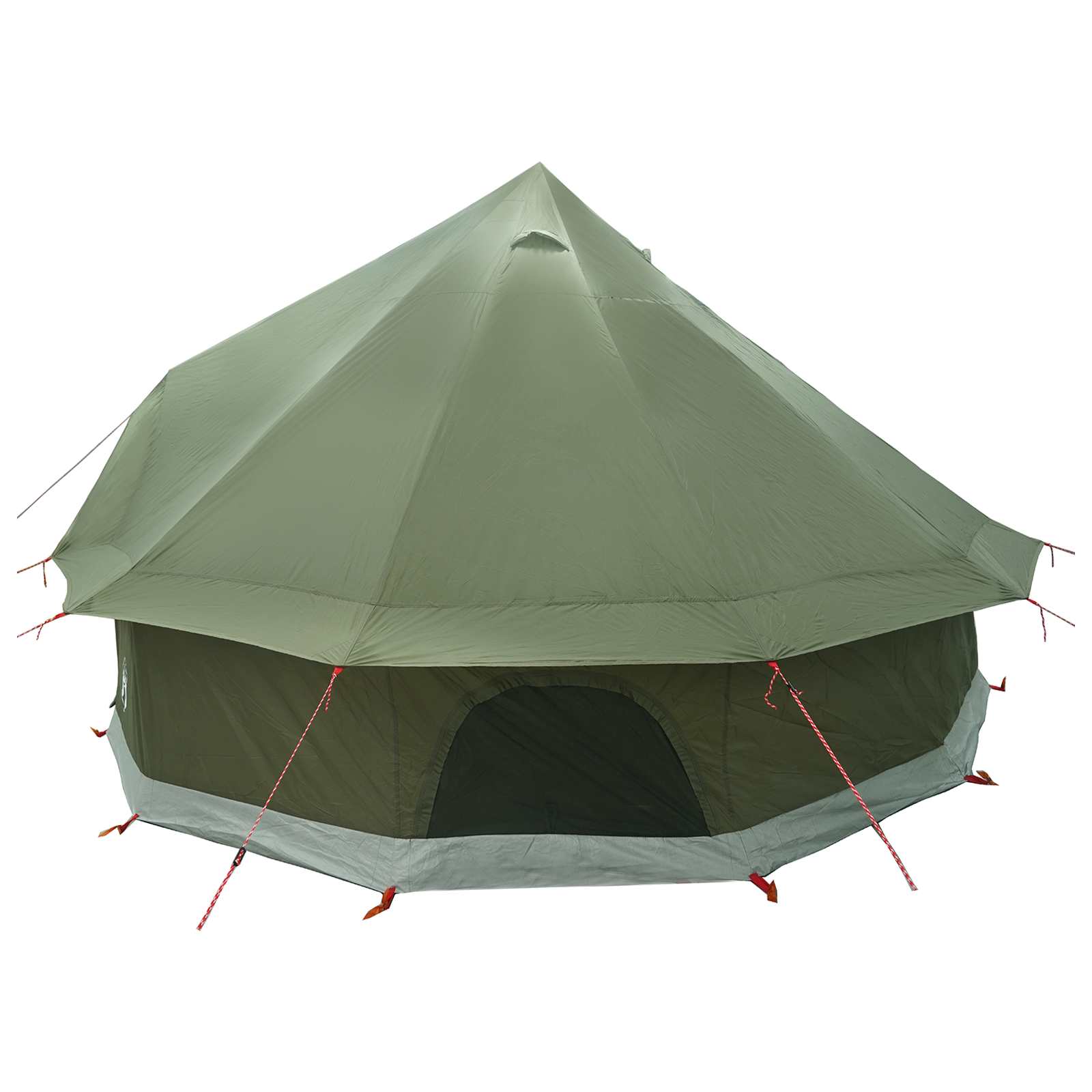 Tipi-teltta katolla Oliivinvihreä 300 x 300 x 200 cm - Image 6
