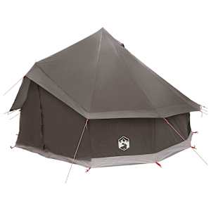 Tipi stan Hnědošedý 300 x 300 x 200 cm Polyester a ocel - obrázek 3