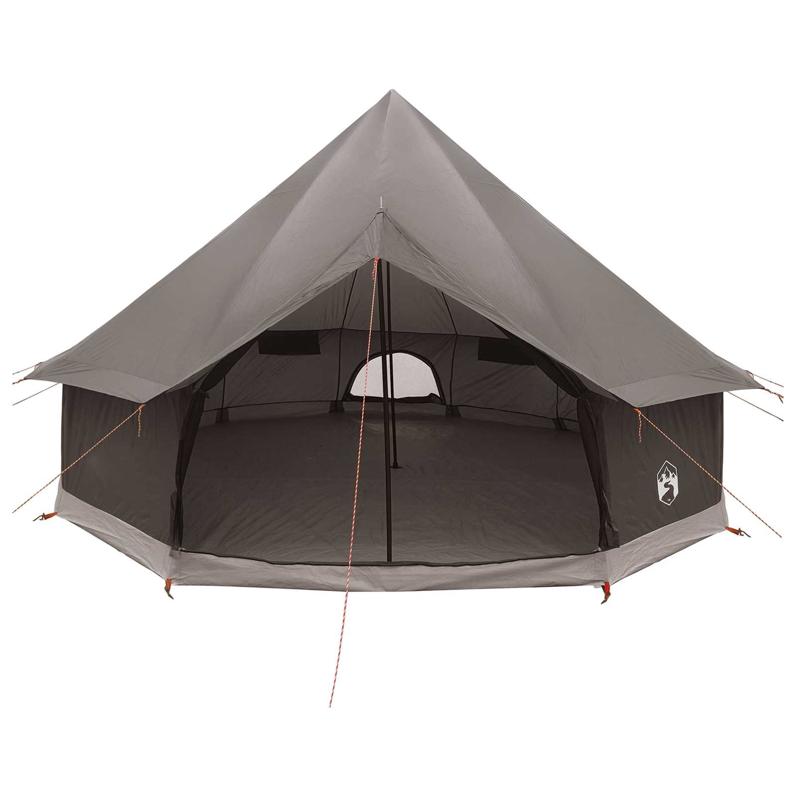 Tipi-teltta katolla Ruskea Harmaa 300 x 300 x 200 cm - Image 4