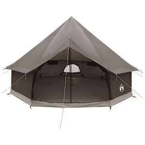 Tipi stan Hnědošedý 300 x 300 x 200 cm Polyester a ocel - obrázek 4