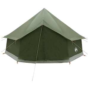 Tipi stan 8místný Olivově zelená Polyester a ocel - obrázek 5