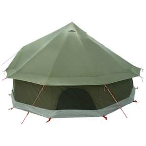 Tipi stan 8místný Olivově zelená Polyester a ocel - obrázek 6