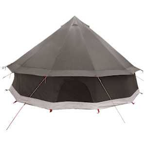 Tipi stan Hnědošedý 400 x 400 x 250 cm Polyester a ocel - obrázek 7