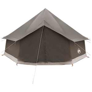 Tipi stan Hnědošedý 400 x 400 x 250 cm Polyester a ocel - obrázek 5