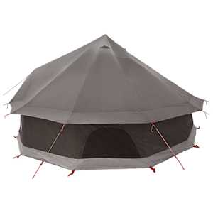 Tipi stan Hnědošedý 400 x 400 x 250 cm Polyester a ocel - obrázek 6