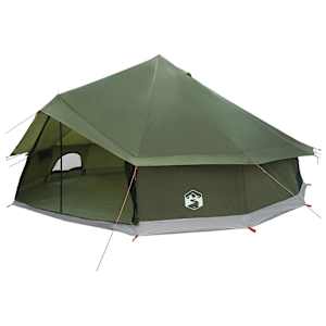 Tipi stan Olivově zelená 600 x 600 x 350 cm Polyester a ocel - obrázek 2