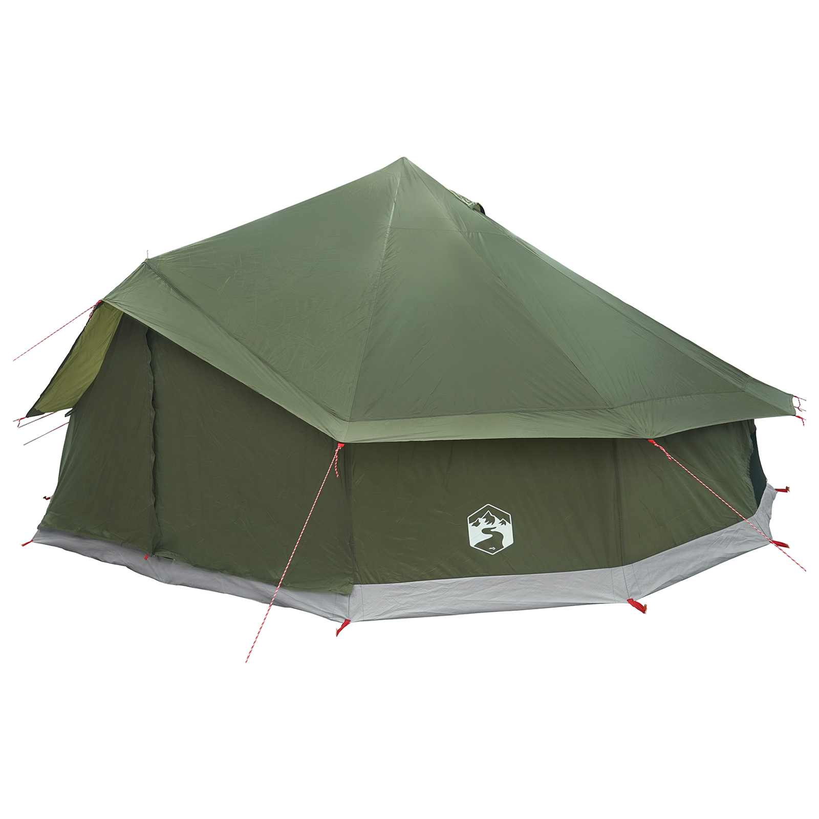 Tipi-teltta katolla Oliivinvihreä 600 x 600 x 350 cm - Image 3